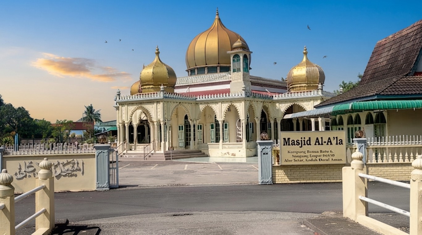 MASJID KG BENUA ( AL-A'LA ) in Kedah