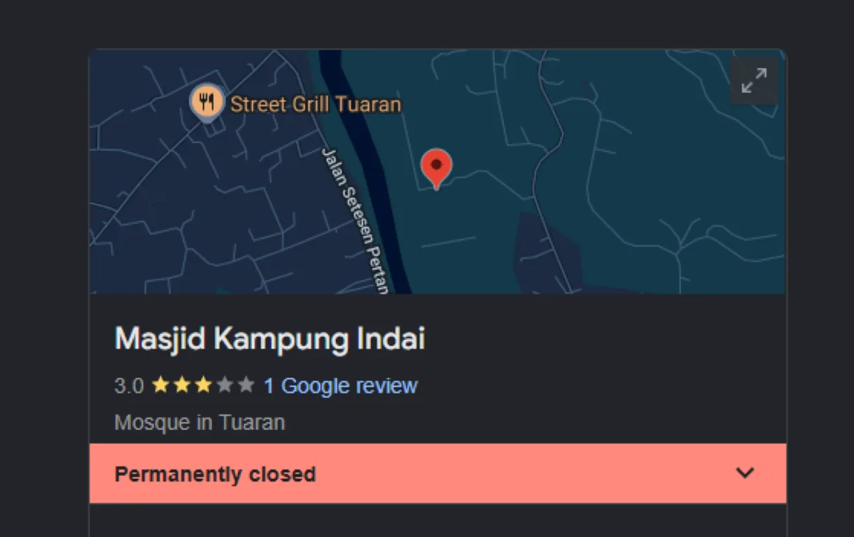 MASJID KG. INDAI, Sabah