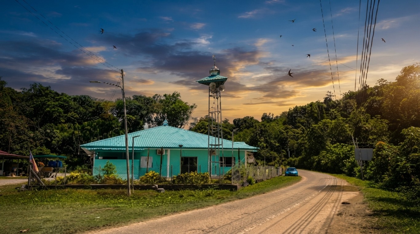 MASJID KG. TAMBILAUNG in Sabah