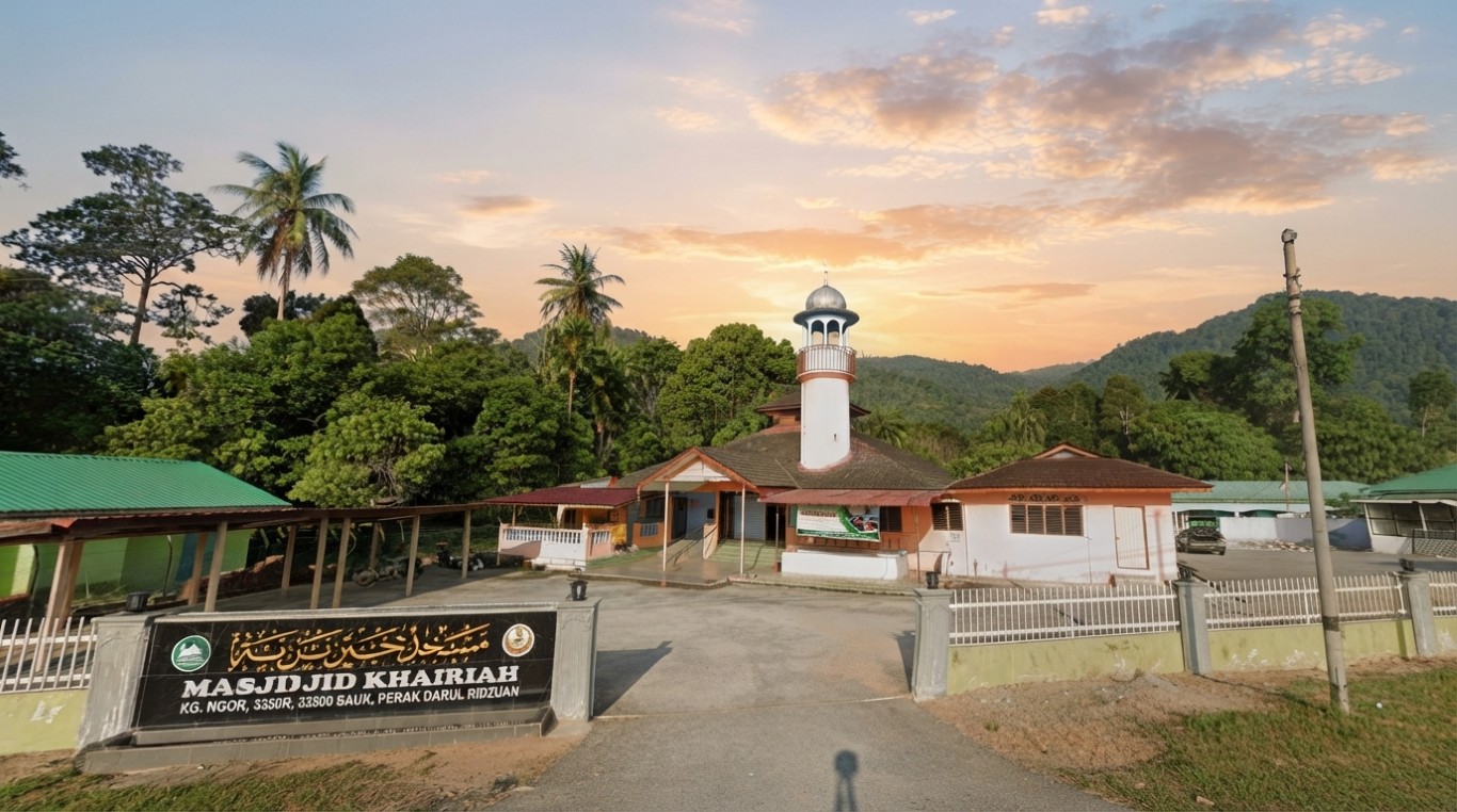 MASJID KHAIRIAH, KG NGOR SAUK in Perak