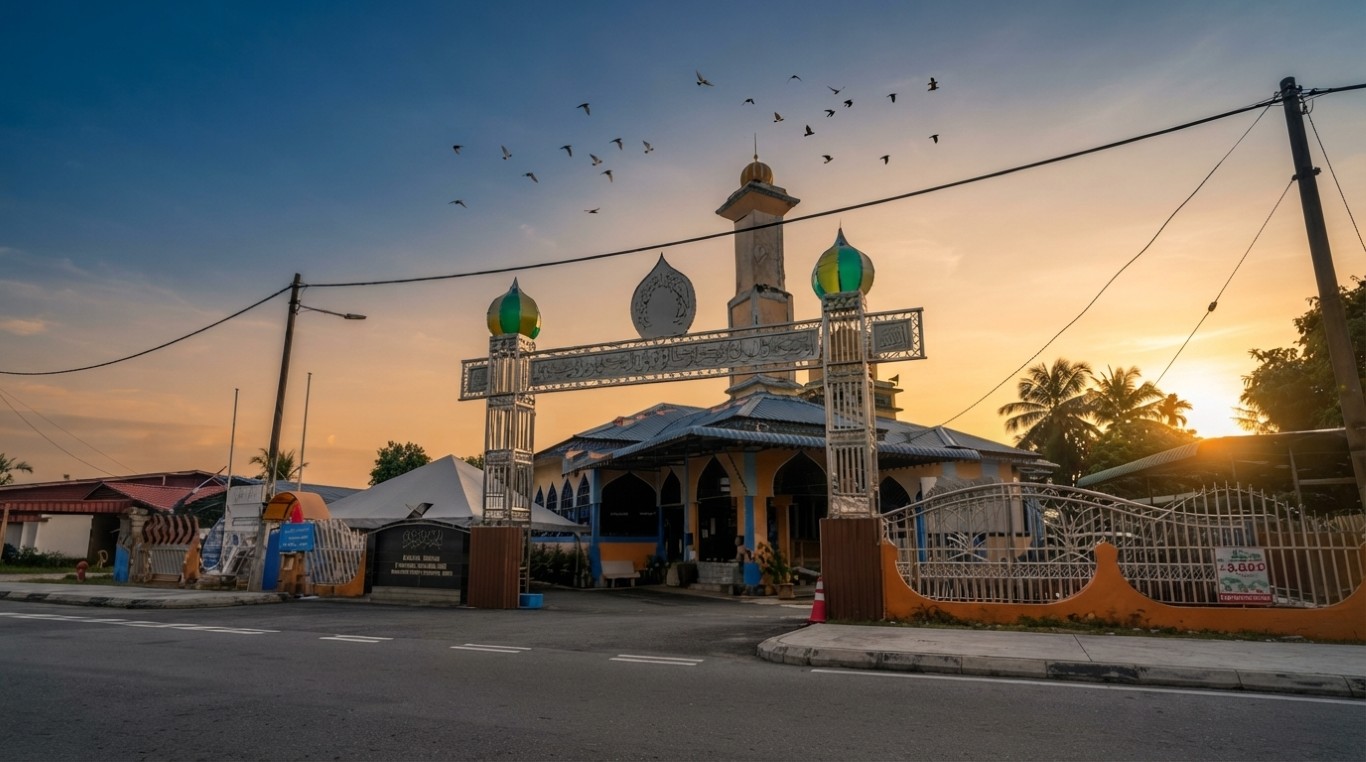 MASJID KUALA SANGLANG in Kedah