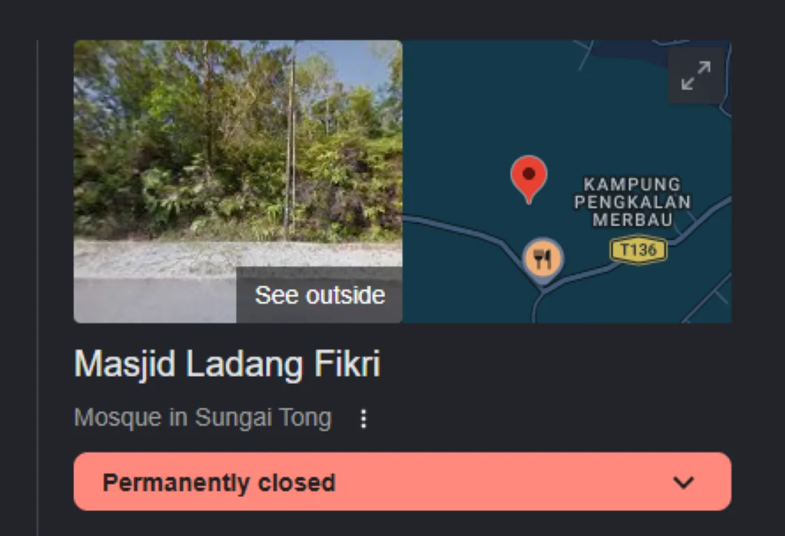 MASJID LADANG FIKRI, Terengganu