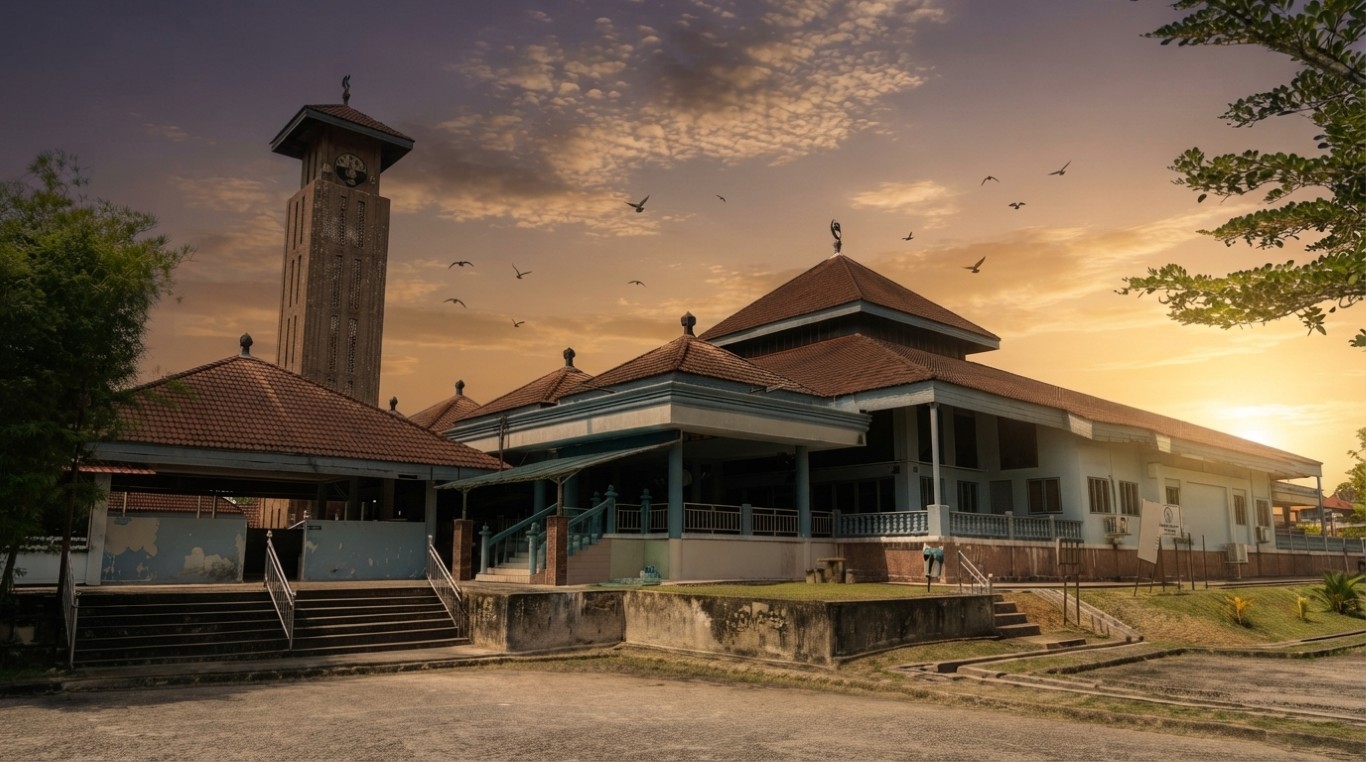 MASJID MUADZAM SHAH in Pahang
