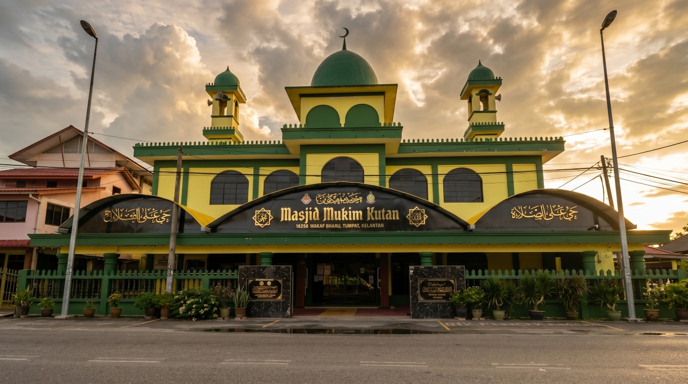 MASJID MUKIM BAKUNG in Kelantan
