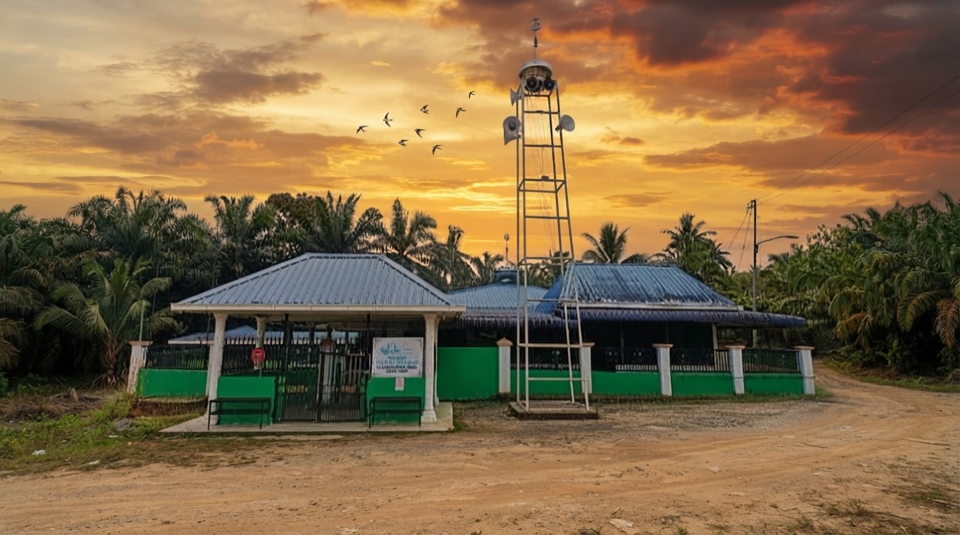 MASJID NUR AL FURQAN. in Sabah