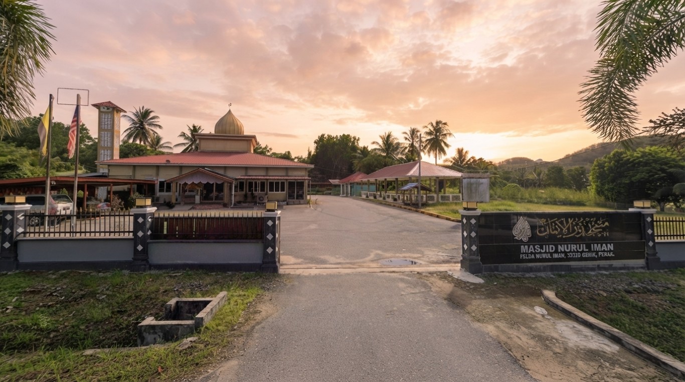 MASJID NUR IMAN in Perak