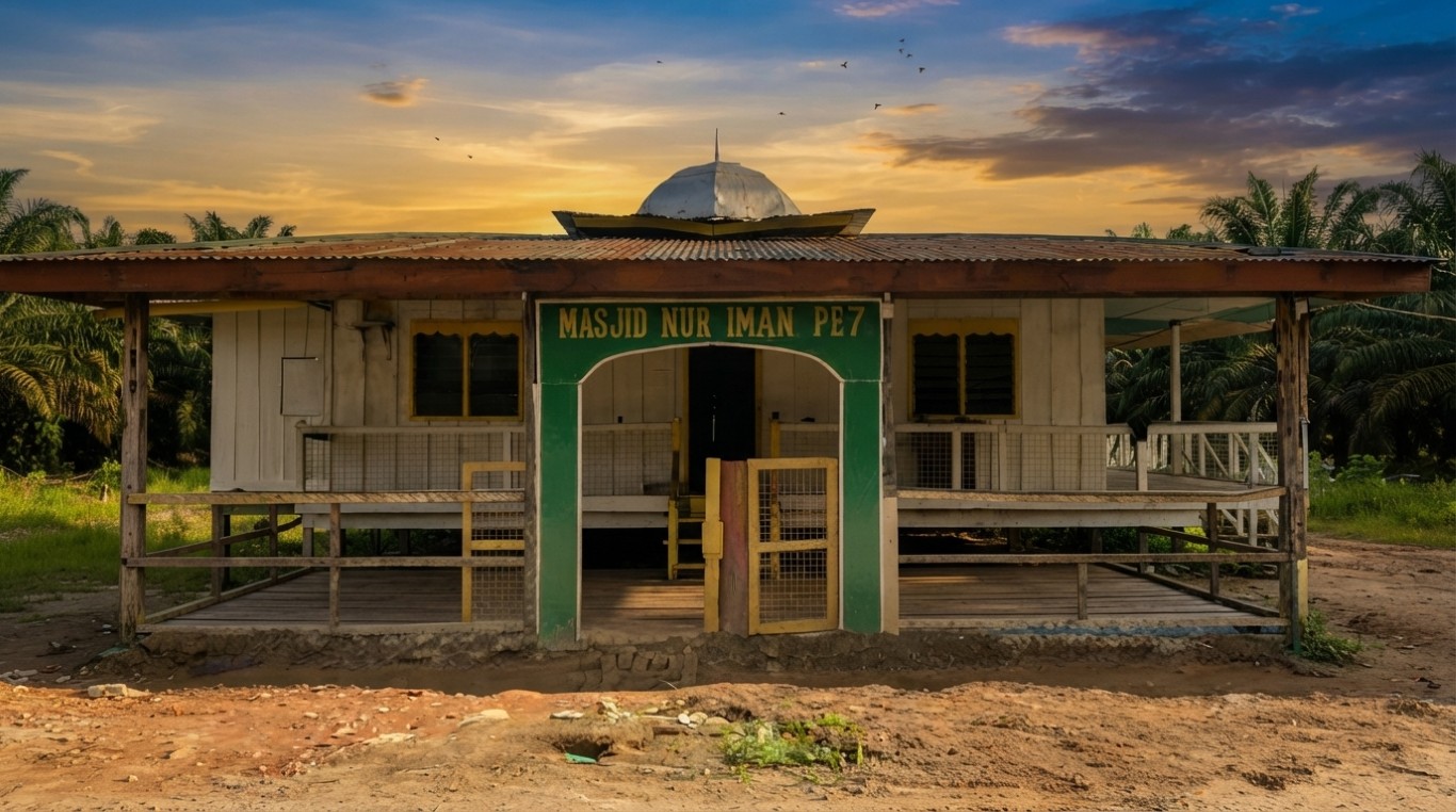 MASJID NUR IMAN, KINABATANGAN in Sabah