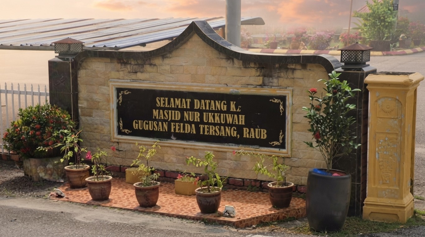 MASJID NUR UKHWAH GUGUSAN FELDA TERSANG gallery image in Pahang