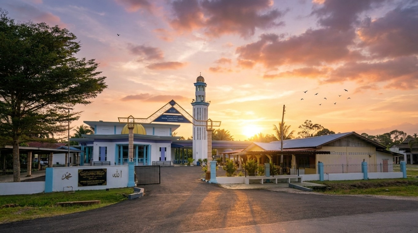MASJID NURUL AS'AD, KAMPUNG PARIT MASTAR in Johor