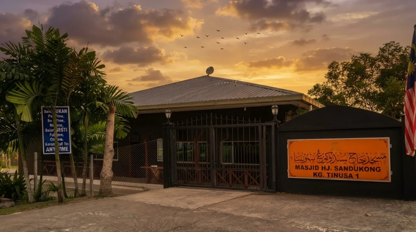 MASJID NURUL EHSAN (HJ. SANDUKONG), Sabah