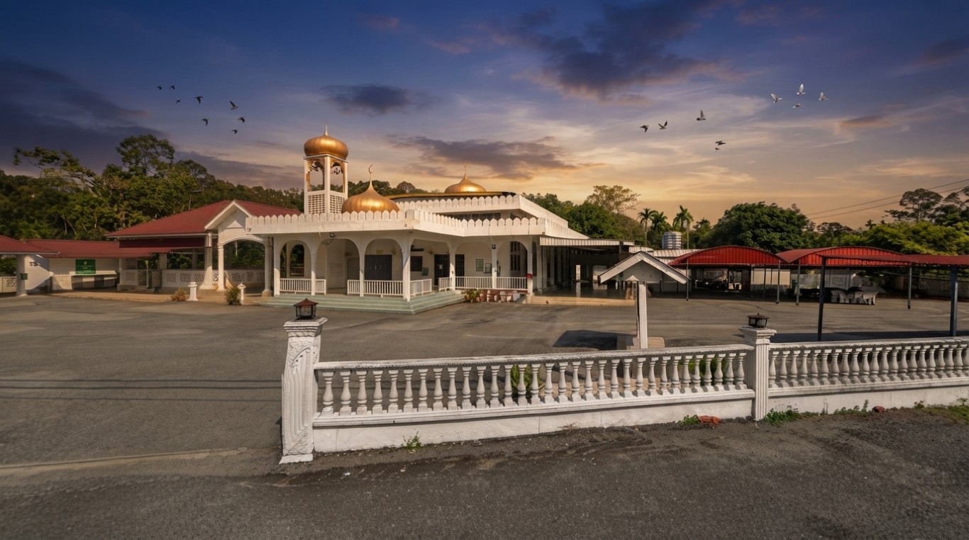 MASJID NURUL IMAN KAMPUNG BARU in Kedah