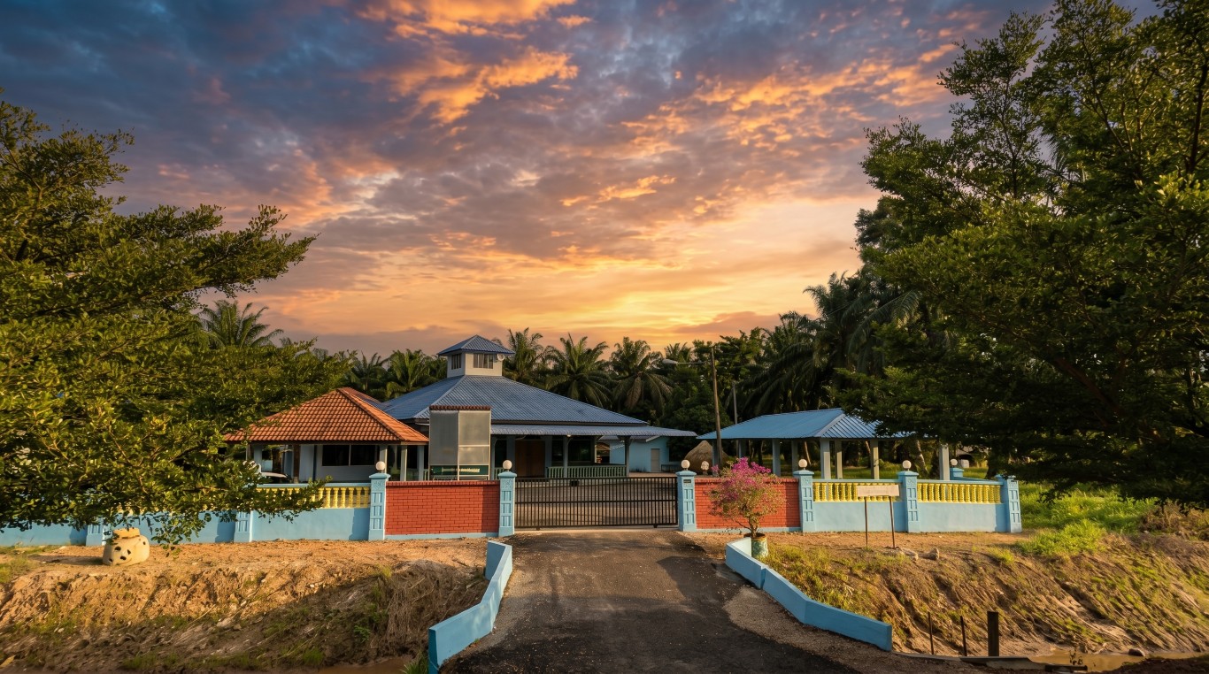 MASJID PARIT SATU SANGLANG in Johor
