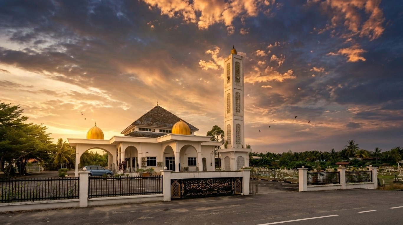 MASJID PARIT TENGAH in Johor