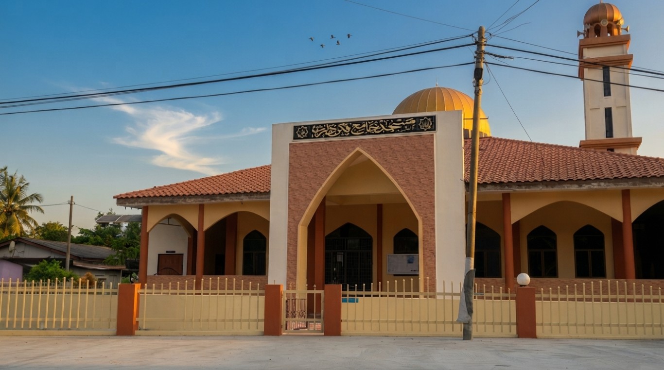 MASJID PEKAN DARAT in Pulau Pinang
