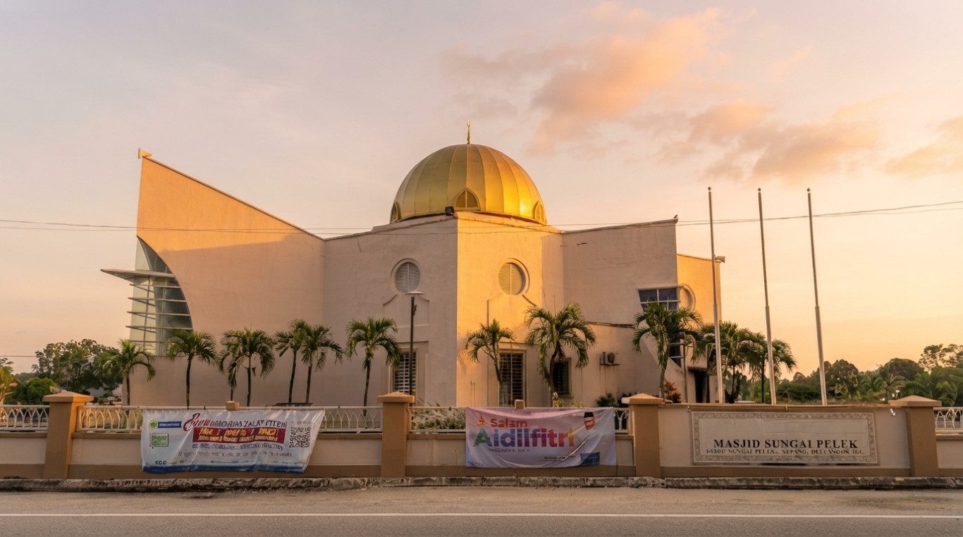 MASJID PEKAN SUNGAI PELEK in Selangor