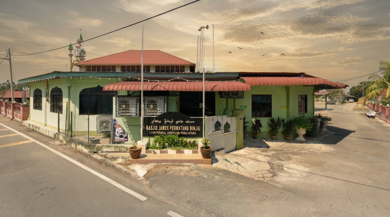 MASJID PERMATANG BINJAI in Pulau Pinang