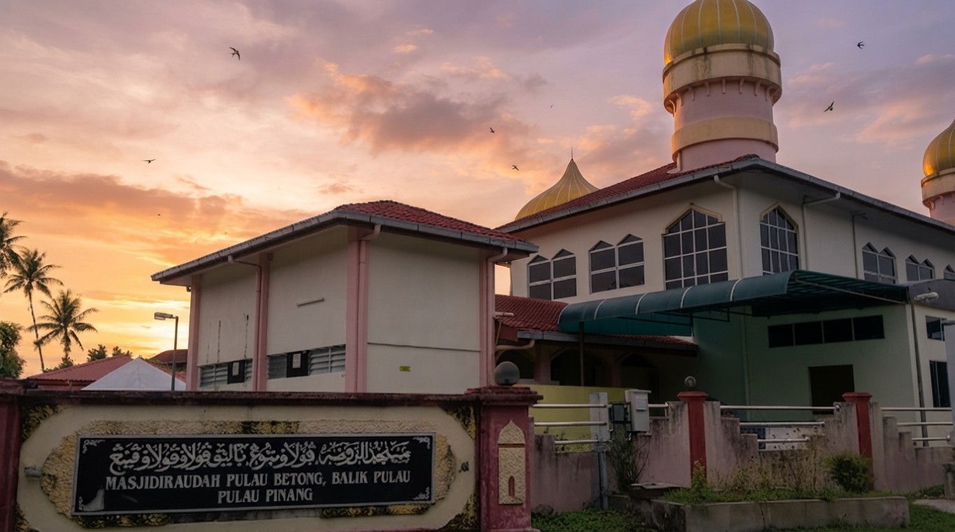 MASJID PULAU BETONG in Pulau Pinang