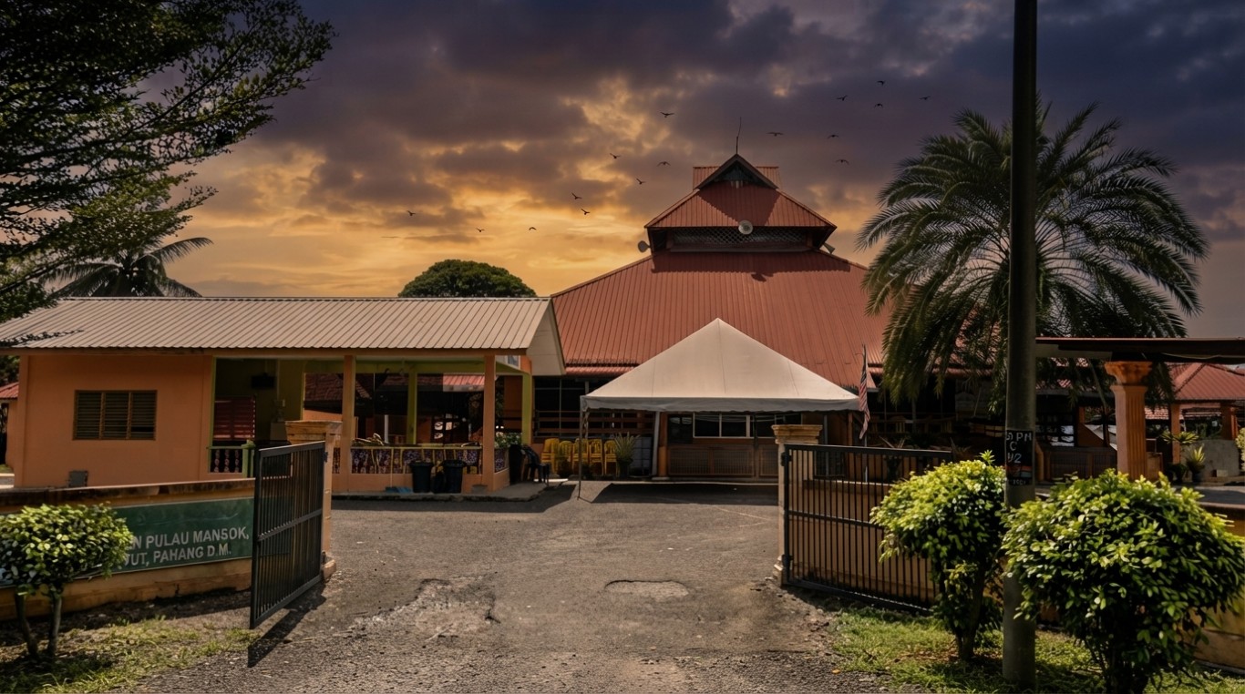 MASJID PULAU MANSOK in Pahang