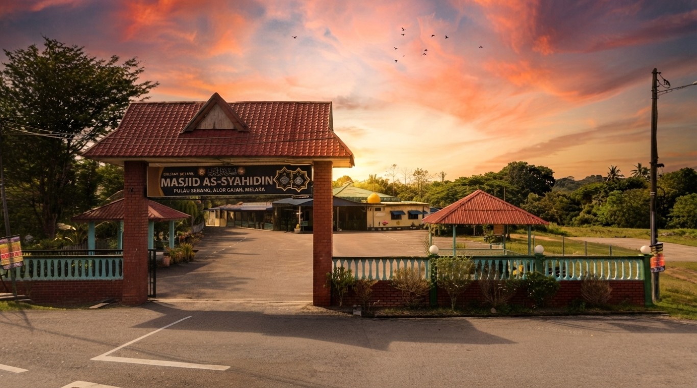 MASJID PULAU SEBANG (ASSYAHIDIN) gallery image in Melaka