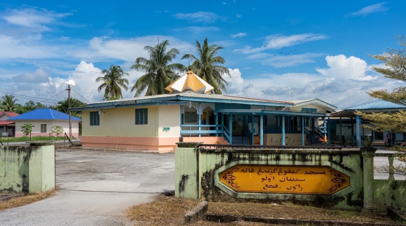 MASJID PUSAT SERENTI KUNDANG PATAH in Pahang