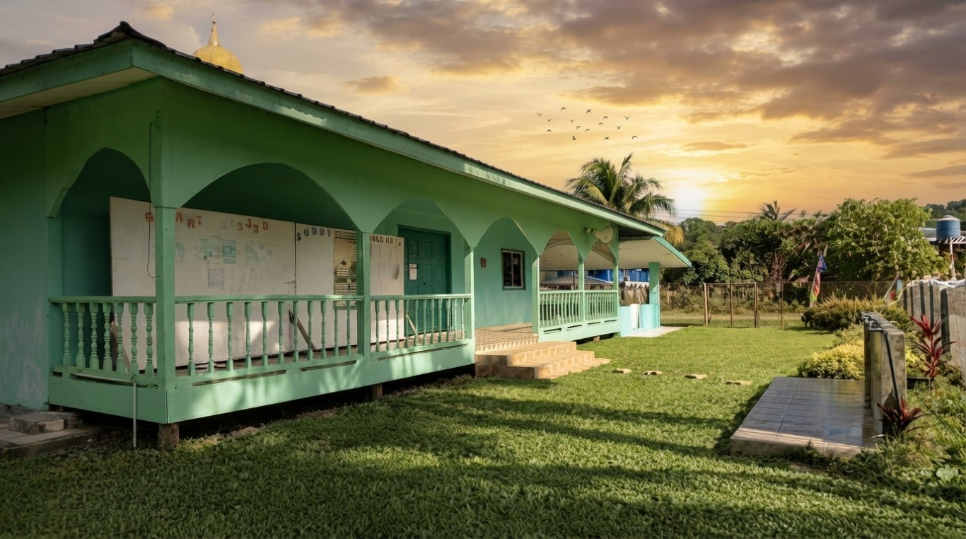 MASJID RAMPAYAN LAUT in Sabah