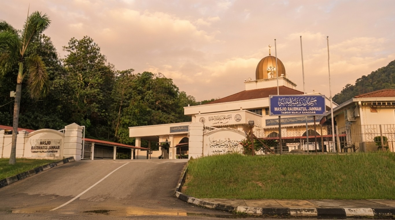 MASJID RAUDHATUL JANNAH, TAMAN KUALA KANGSAR in Perak
