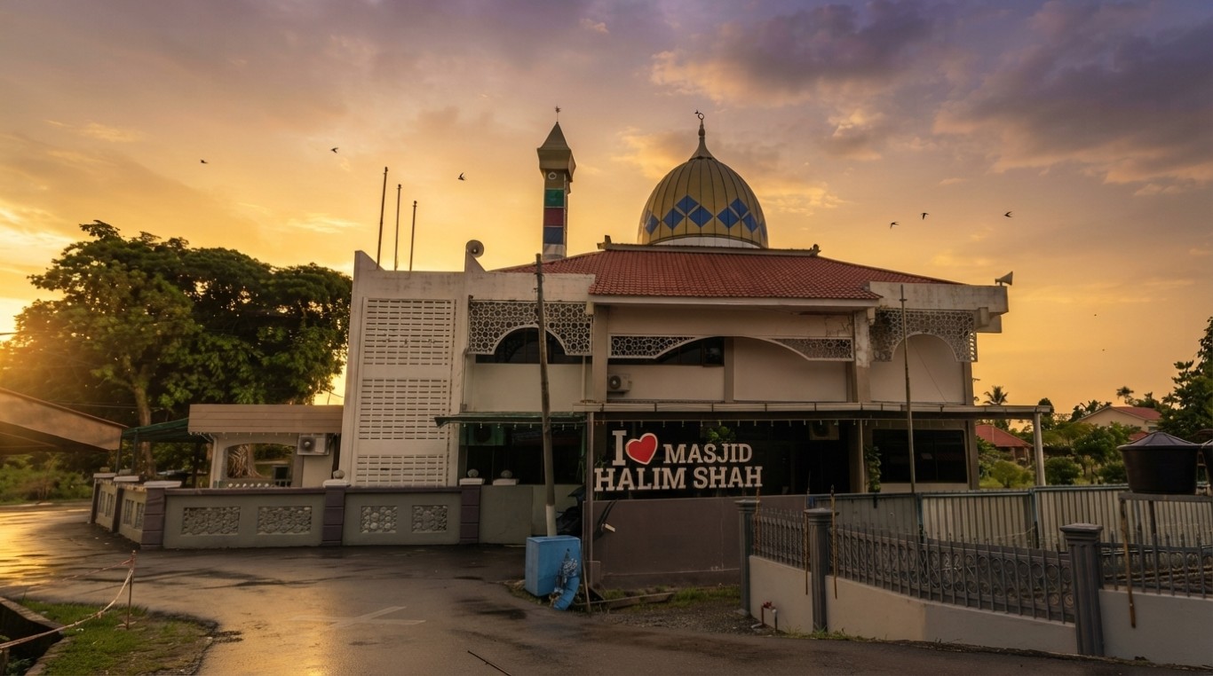 MASJID SBRG PANTAI JOHOR (HALIM SHAH) in Kedah