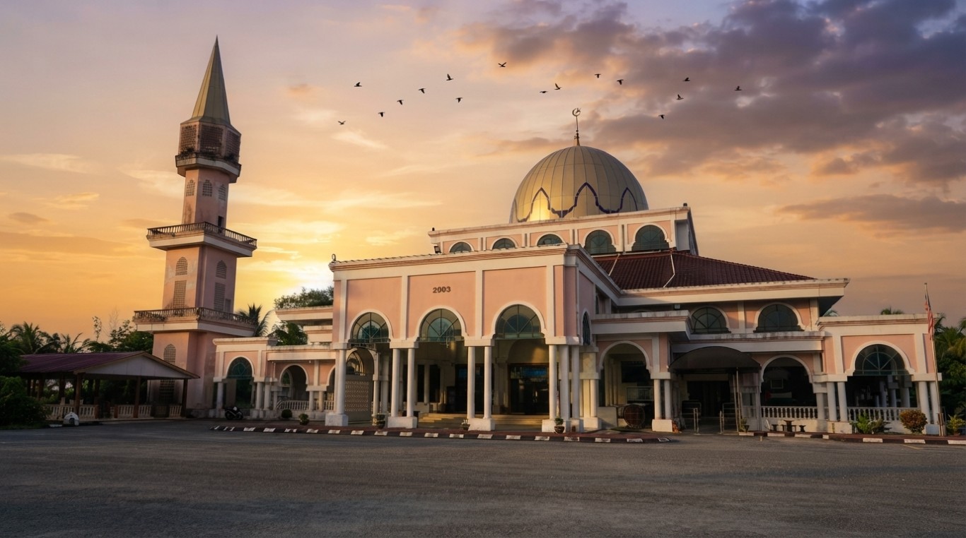 MASJID SULTAN ABU BAKAR in Pahang