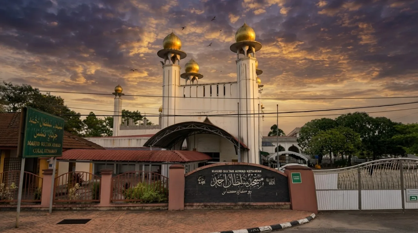 MASJID SULTAN AHMAD (KERAJAAN), Terengganu