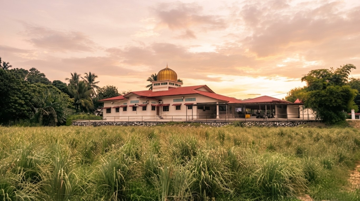 MASJID SULTAN MANSUR SHAH, KOTA LAMA KANAN in Perak