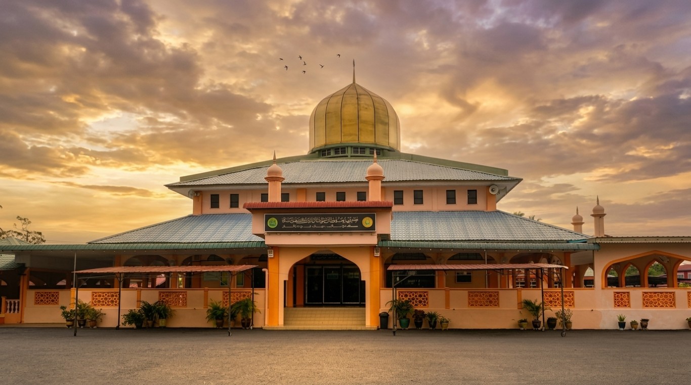 MASJID SULTAN RIJALUDDIN  KAMPUNG NAGA in Kedah