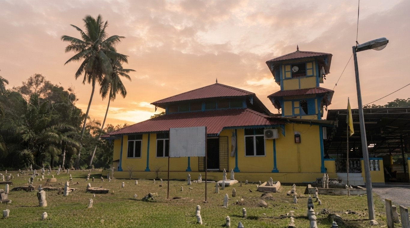 MASJID SULTAN TAJUL ARIFFIN SHAH, KG SEMAT in Perak