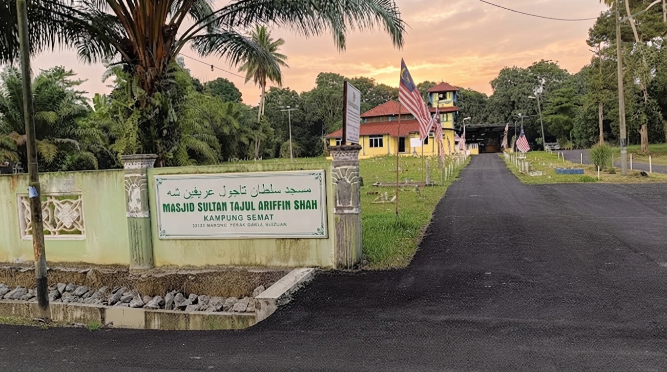MASJID SULTAN TAJUL ARIFFIN SHAH, KG SEMAT gallery image in Perak