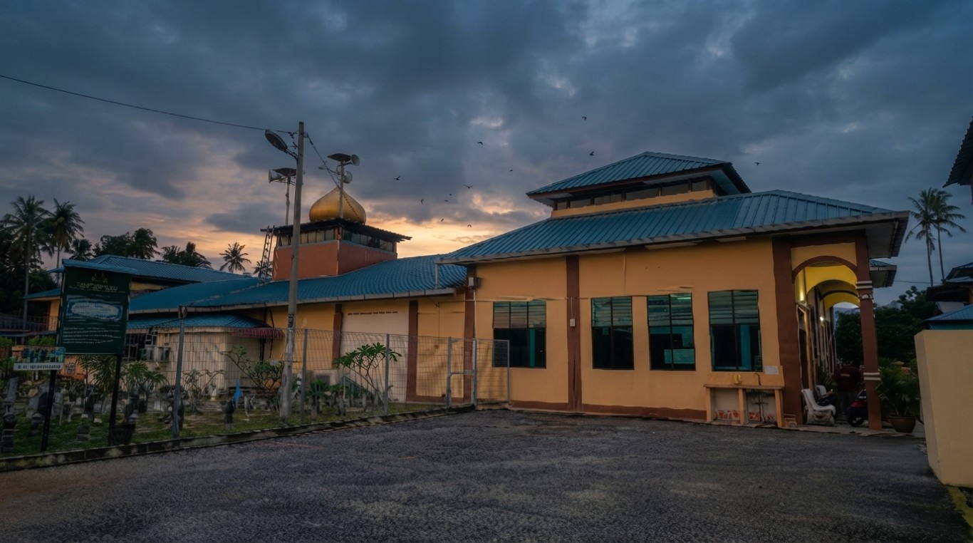 MASJID SUNGAI BURONG in Pulau Pinang
