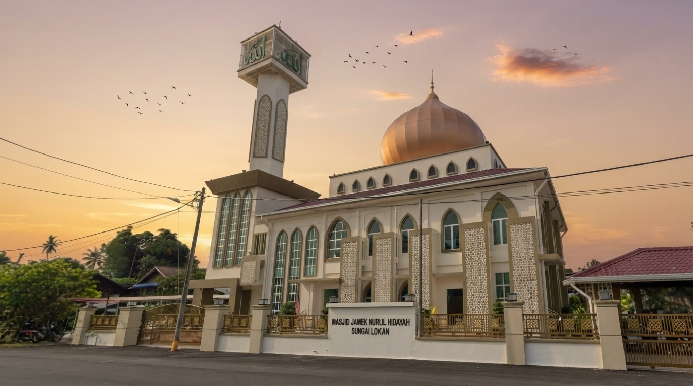 MASJID SUNGAI LOKAN in Pulau Pinang