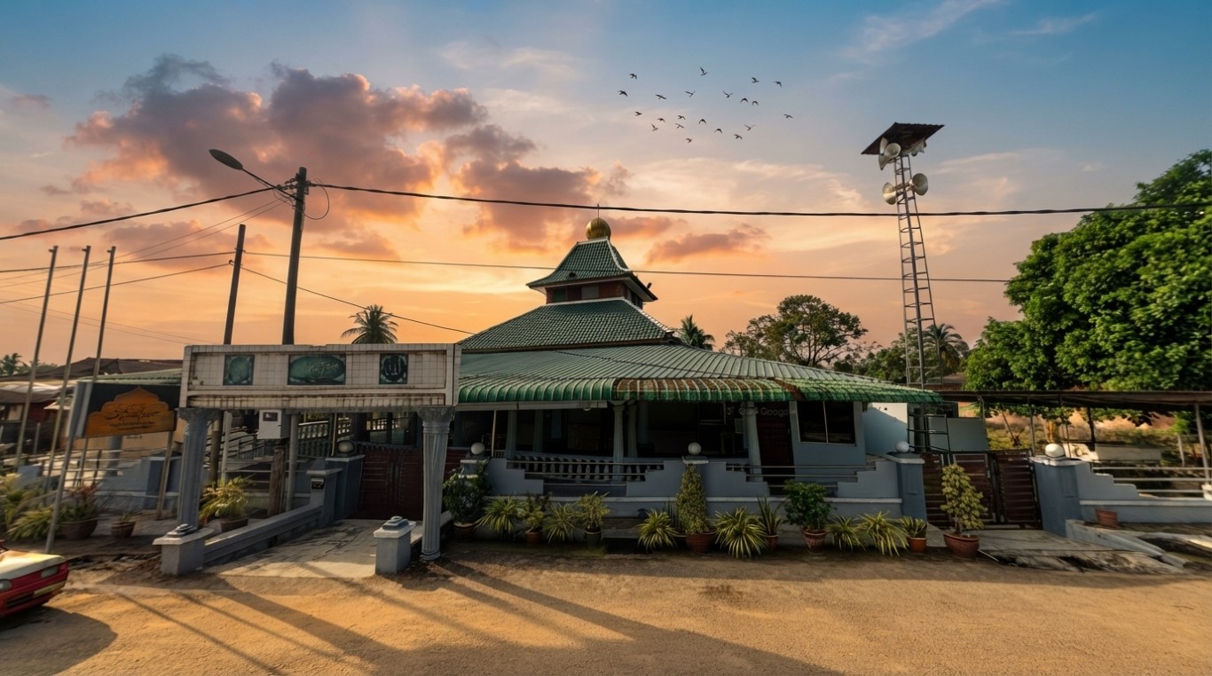 MASJID SUNGAI RAMBAI in Melaka