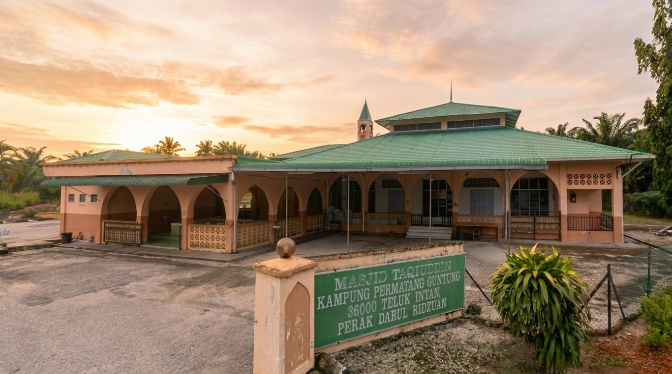 MASJID TAQIUDDIN in Perak