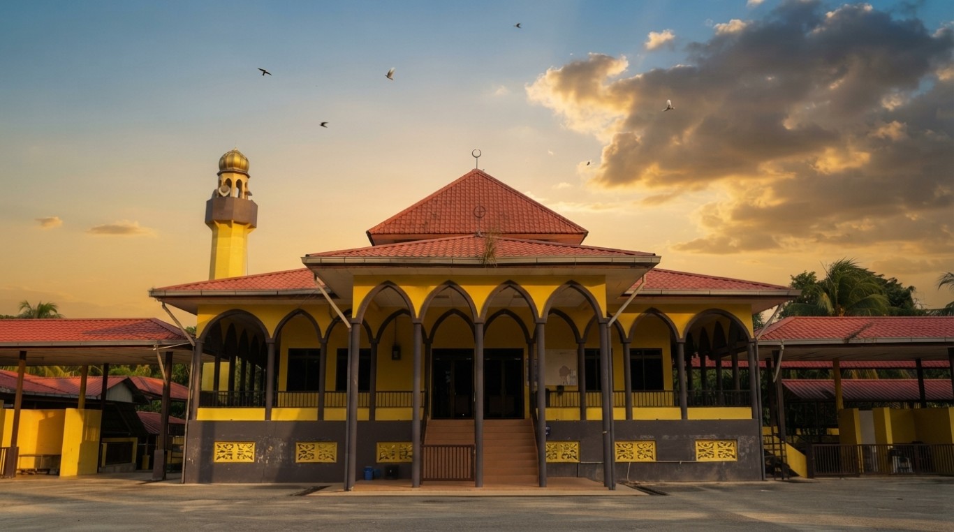 MASJID TENGKU ABDULLAH KUALA TRIANG in Pahang