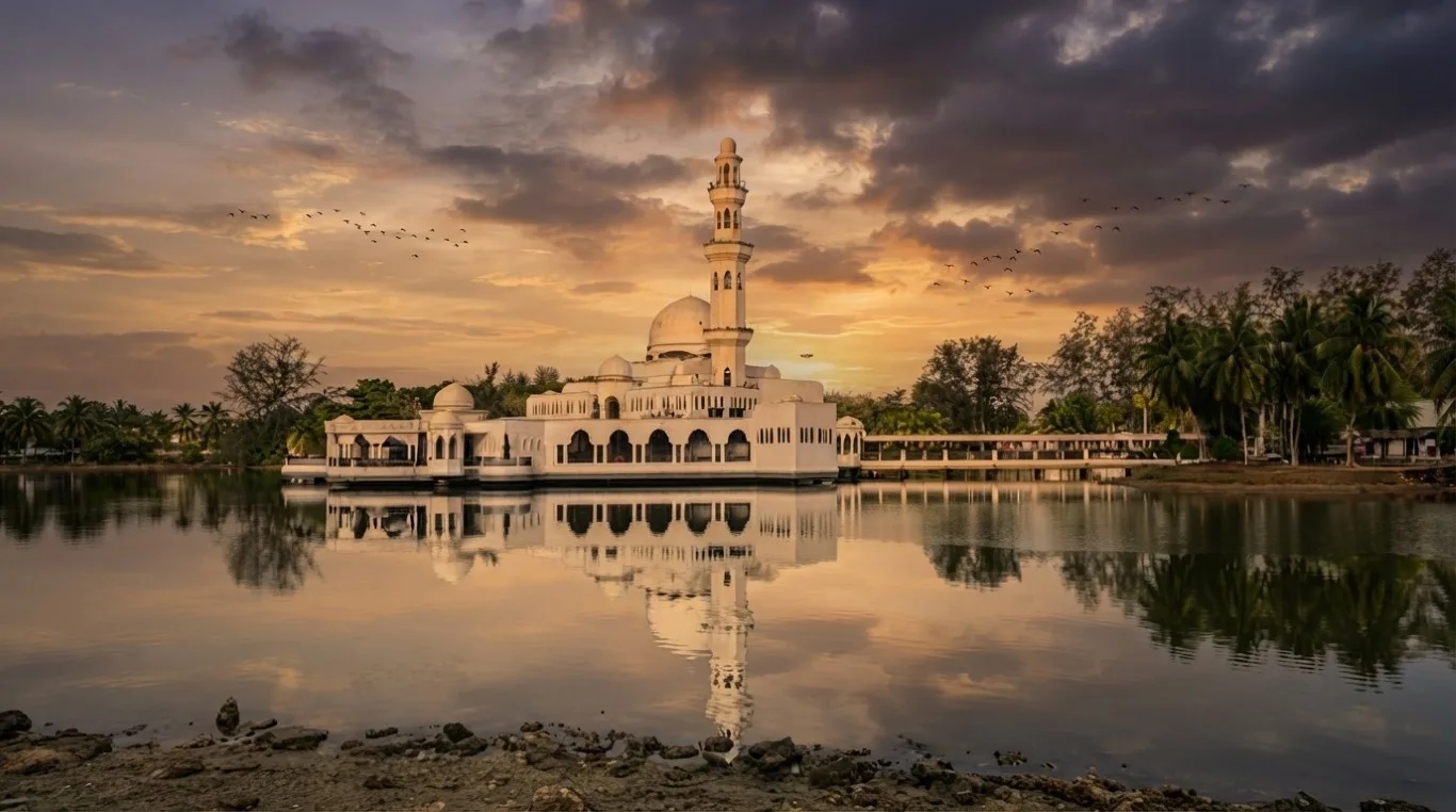 MASJID TENGKU TENGAH ZAHARAH, (KERAJAAN), Terengganu