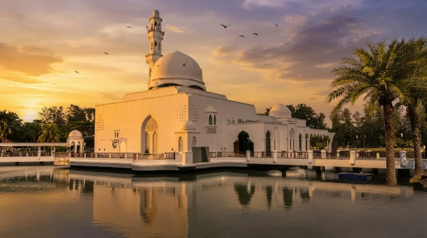 MASJID TENGKU TENGAH ZAHARAH, (KERAJAAN), Terengganu