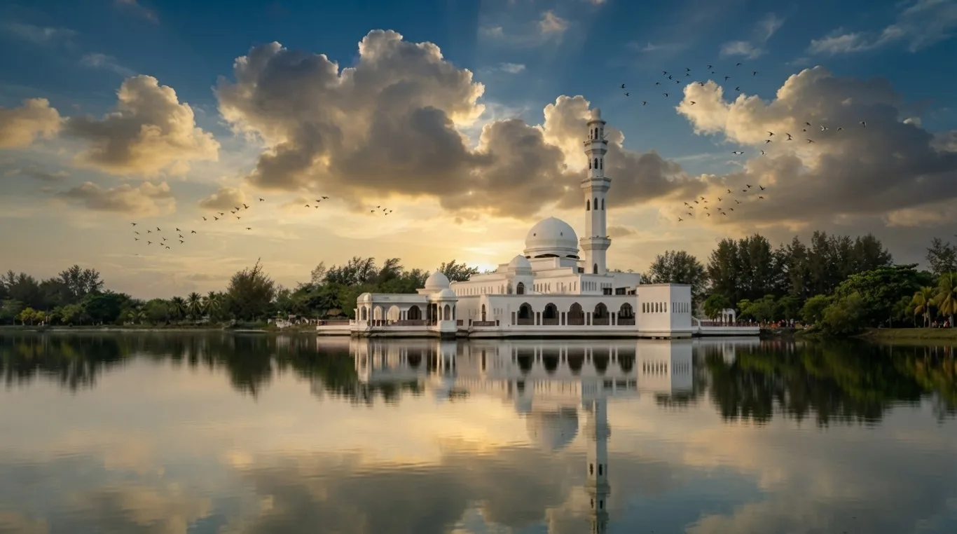 MASJID TENGKU TENGAH ZAHARAH, (KERAJAAN), Terengganu