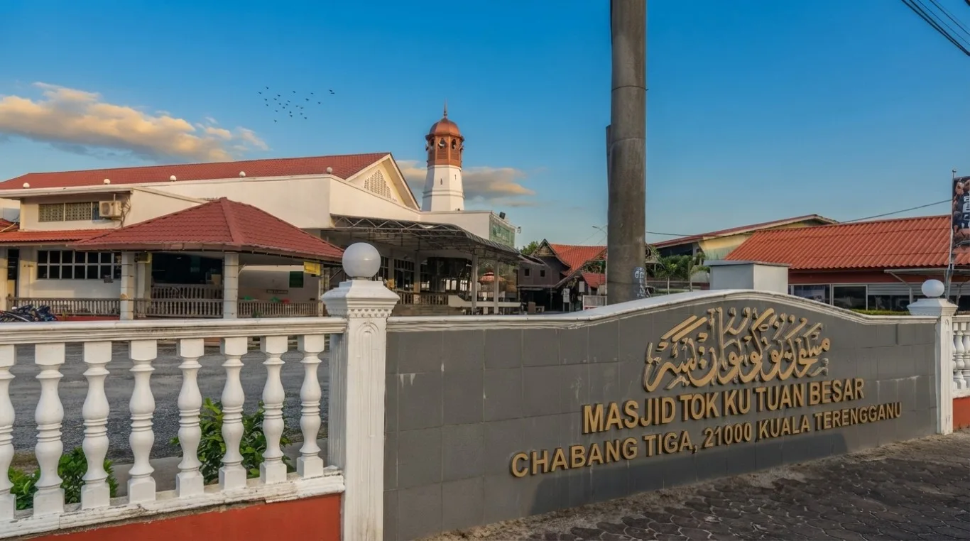MASJID TOK KU TUAN BESAR, CHABANG TIGA, Terengganu