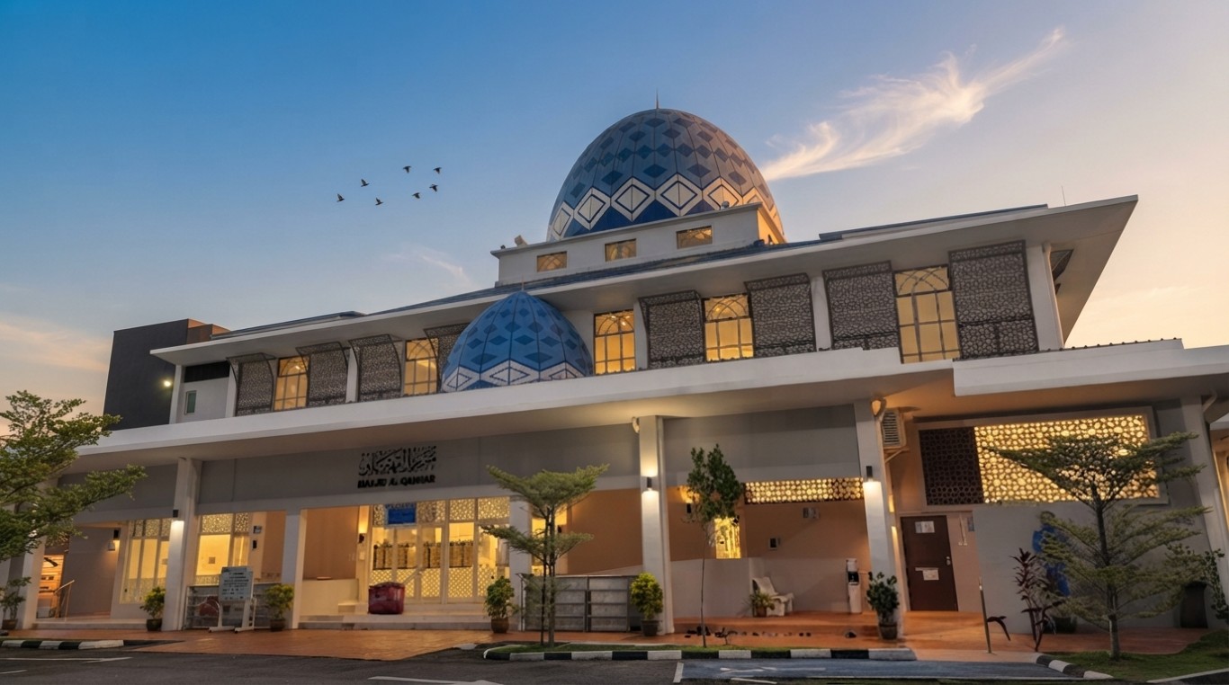 MASJIDAL-QAHHAR PERMATANG DAMAR LAUT in Pulau Pinang