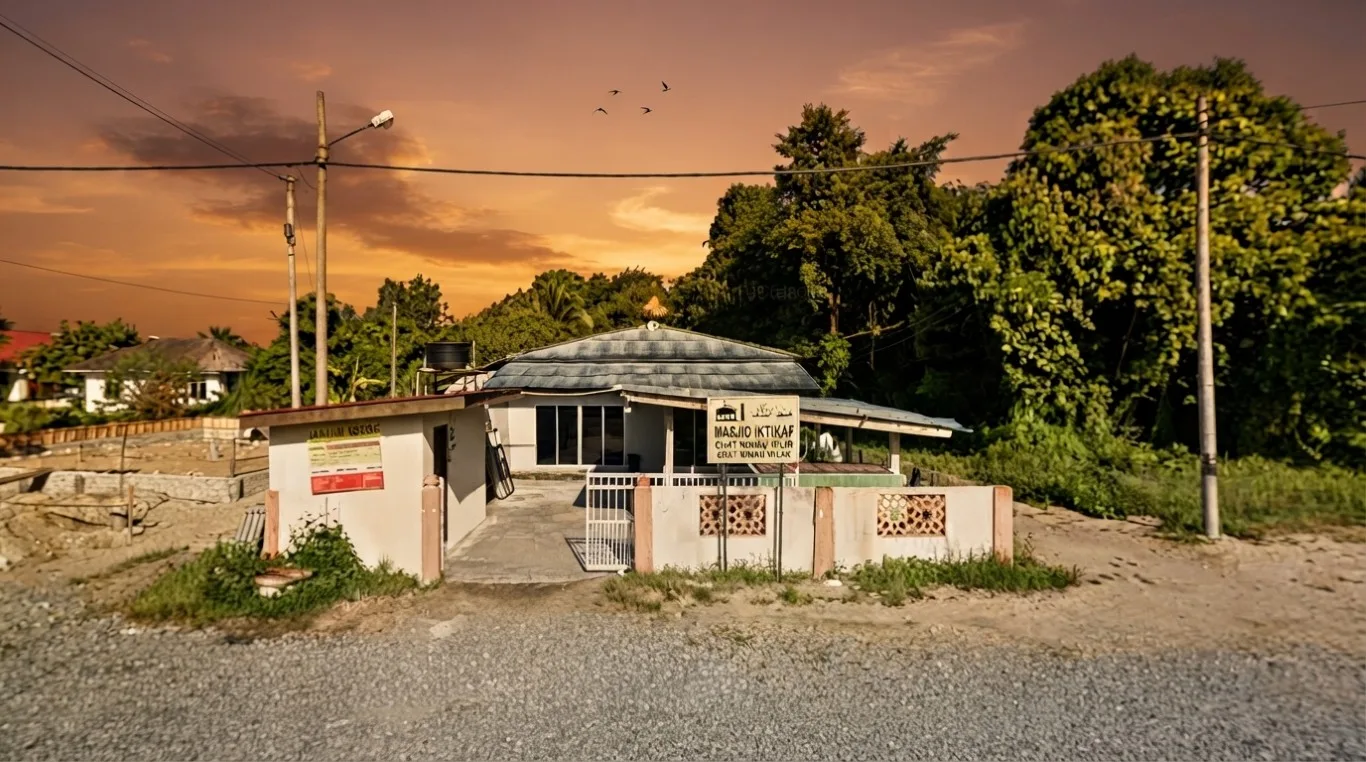 MASJID IKTIKAF CHAT RIMAU in Kelantan