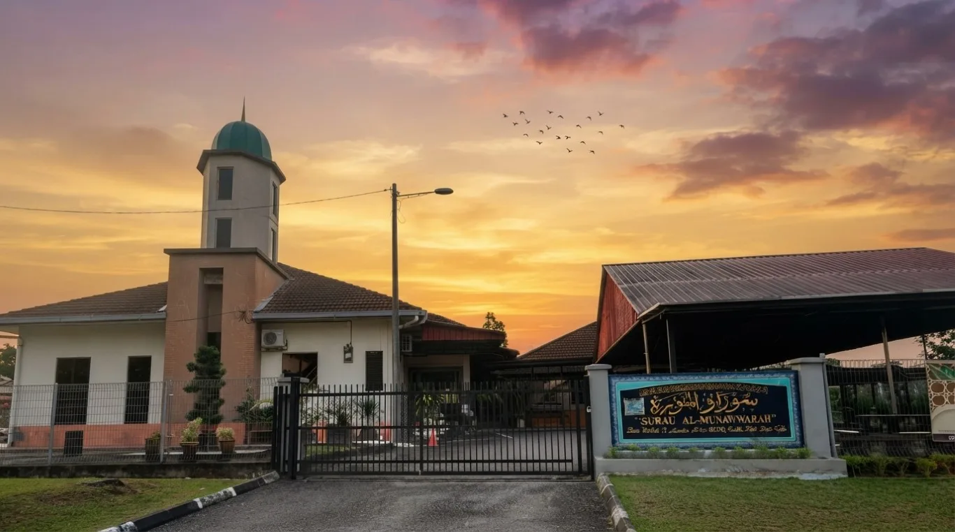 SURAU AL-MUNAWARAH, JALAN MERBUK, Johor