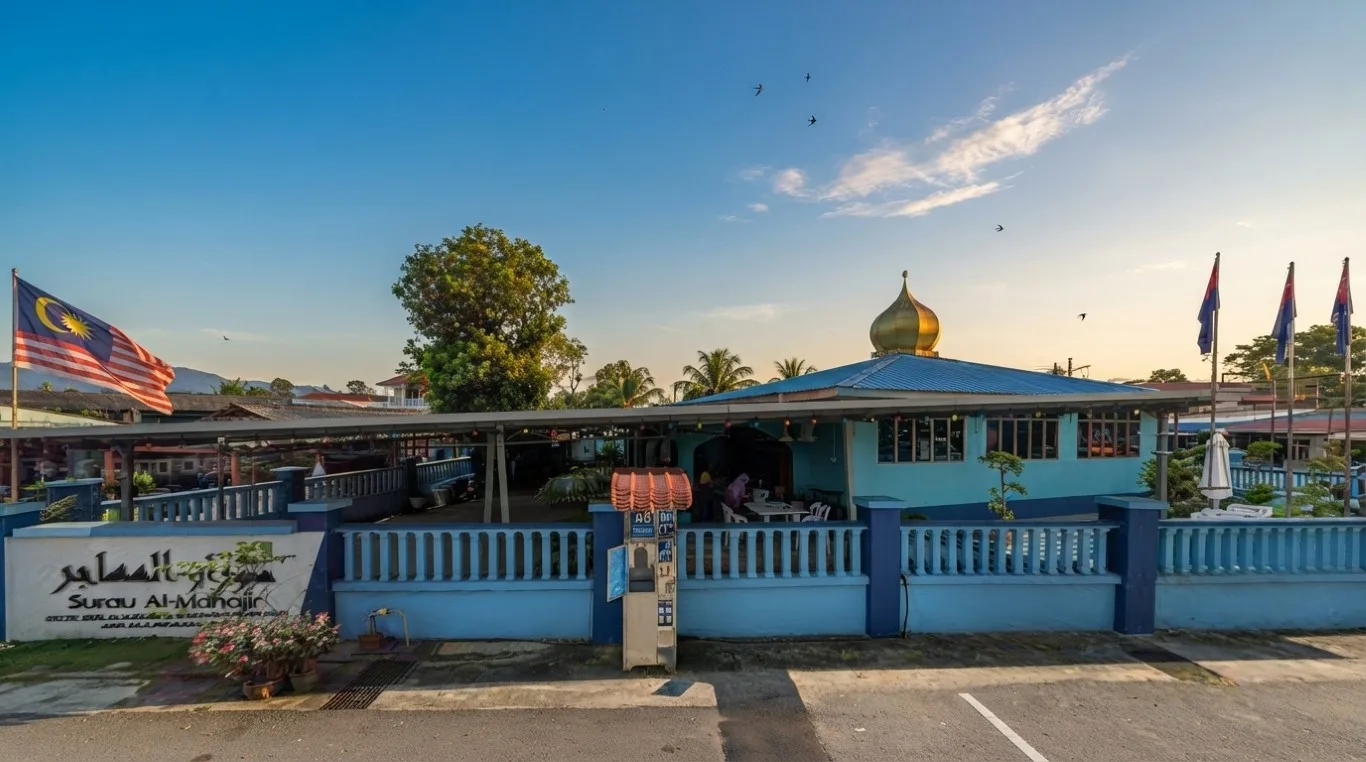 SURAU AL-MUHAJIR,RUMAH AWAM,K.SAWIT., Johor