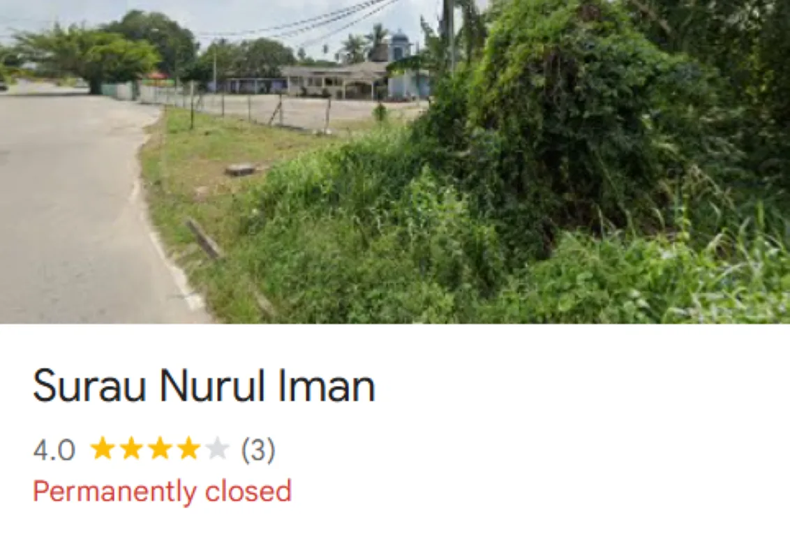 SURAU NURUL IMAN KG CHANGI, Johor