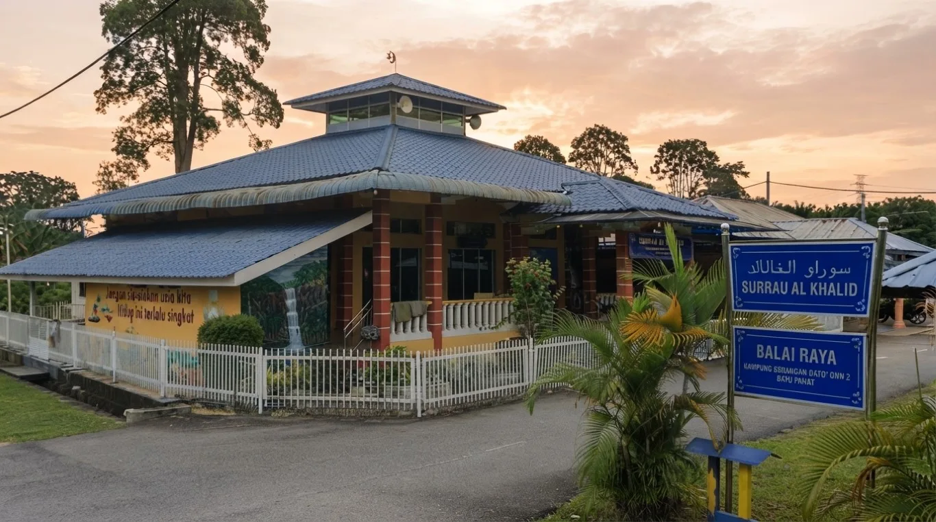 SURAU AL-KHALID KAMPONG KENANGAN DATO' ONN 2, Johor