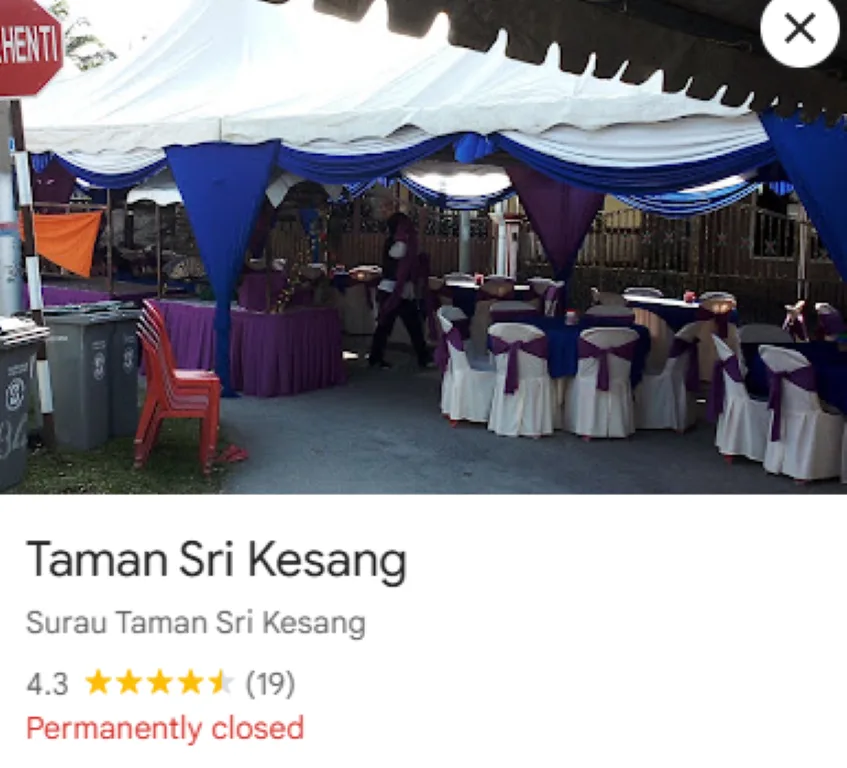 SURAU TAMAN SRI KESANG, Johor