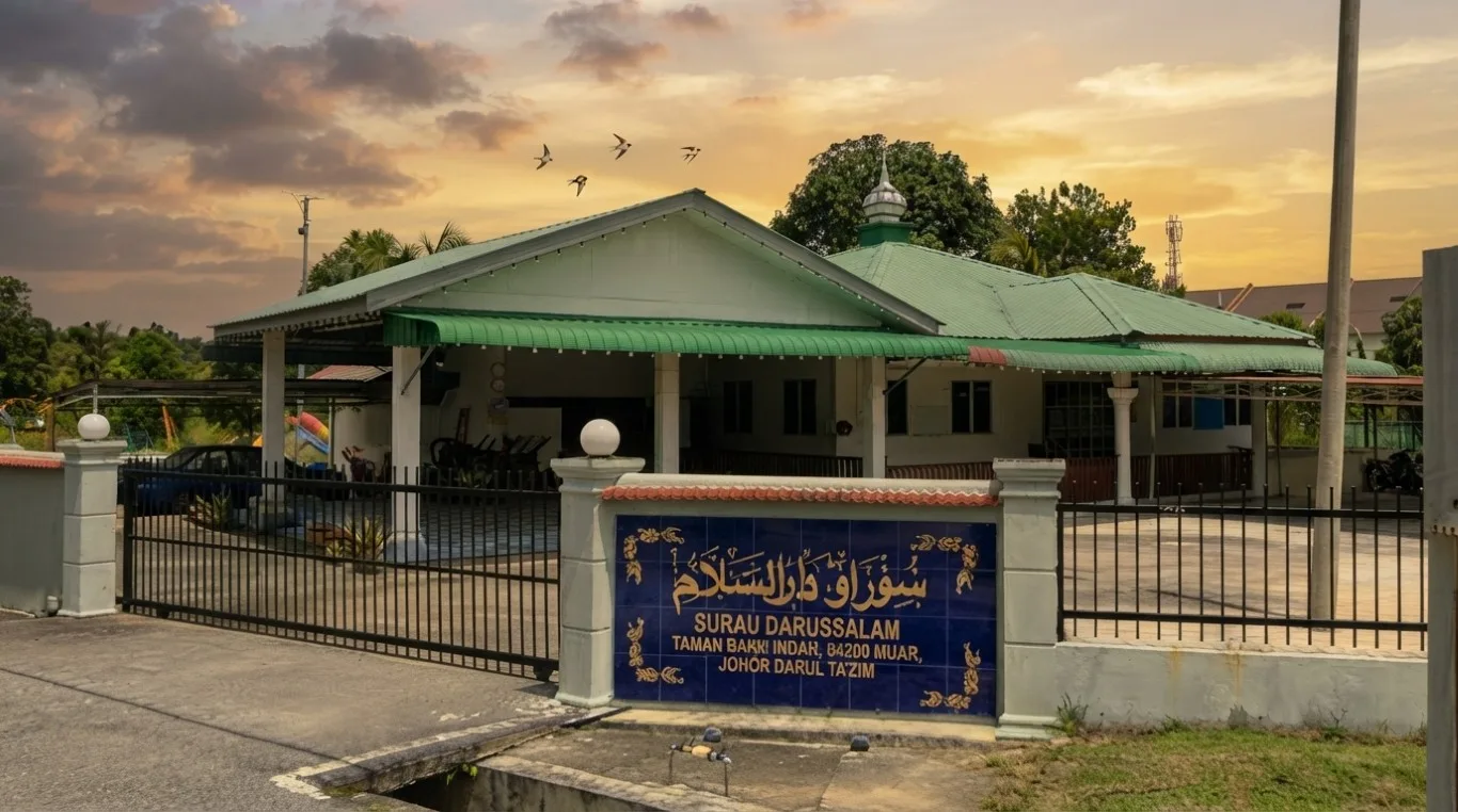 SURAU DARUS SALAM TAMAN BAKRI INDAH BAKRI, Johor